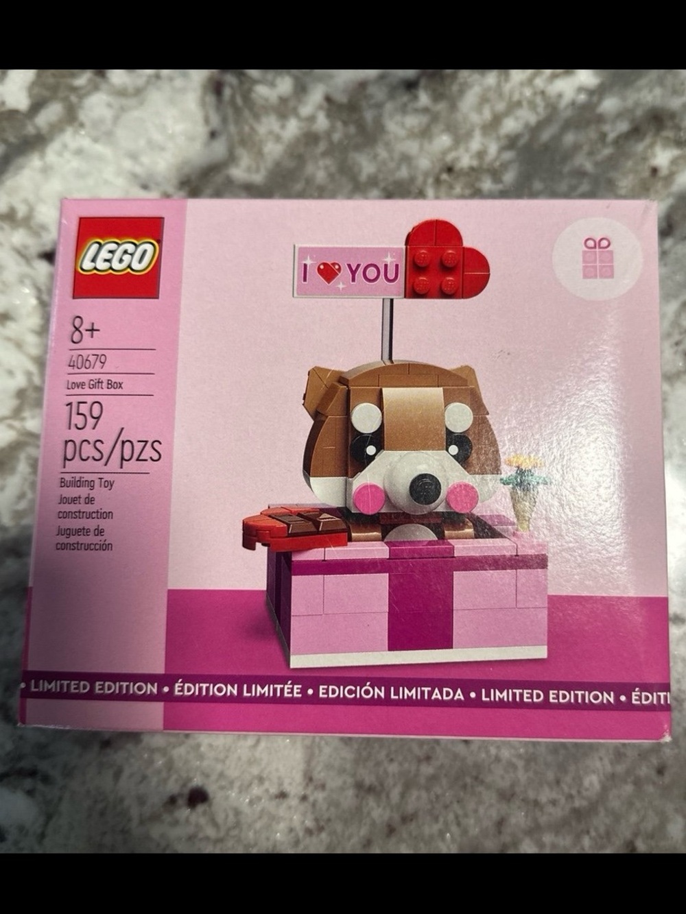 LEGO 40679 Love Gift Box Building Toy 159 pcs Limited Edition